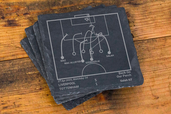 Greatest Liverpool Modern Plays: Slate Coasters (Set of 4)