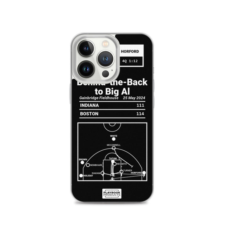 Boston Celtics Greatest Plays iPhone Case: Behind-the-Back to Big Al (2024)