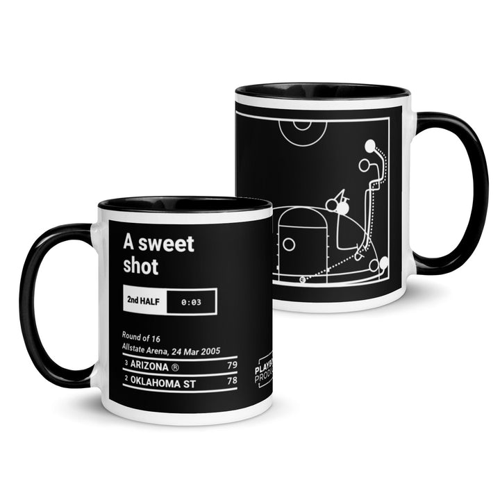 Arizona Basketball Greatest Plays Mug: A sweet shot (2005)