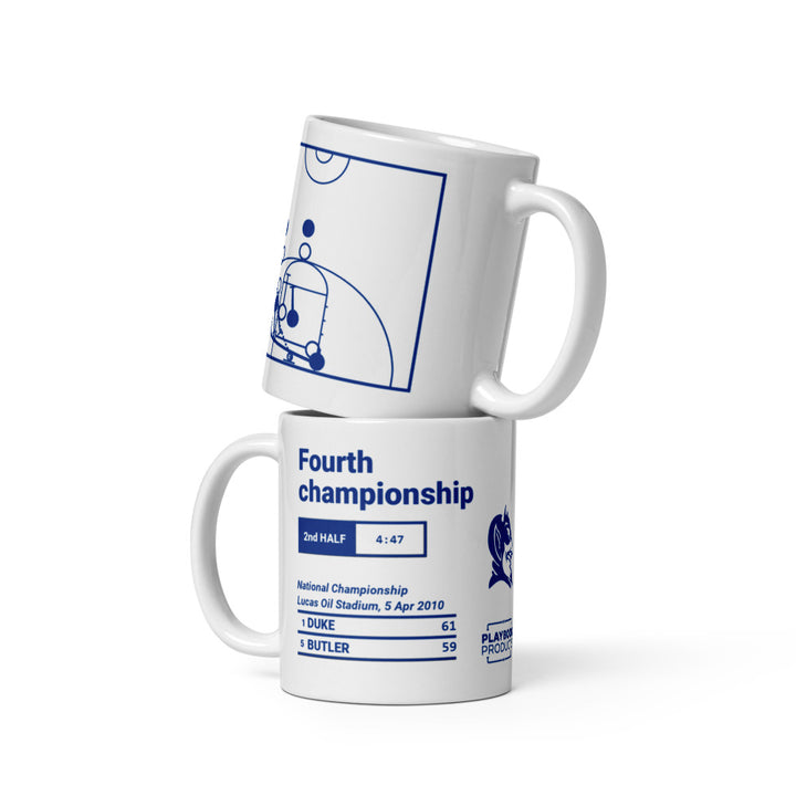 Duke Basketball Greatest Plays Mug: Fourth championship (2010)
