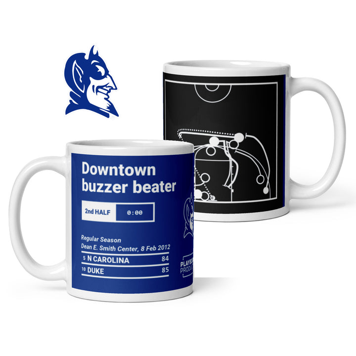 Duke Basketball Greatest Plays Mug: Downtown buzzer beater (2012)