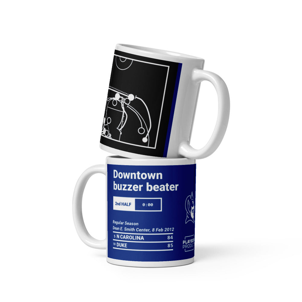 Duke Basketball Greatest Plays Mug: Downtown buzzer beater (2012)