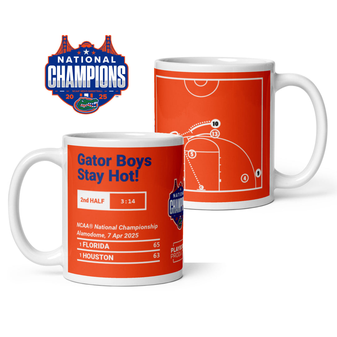 Florida Basketball Greatest Plays Mug: Gator Boys Stay Hot! (2025)