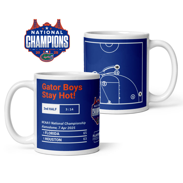 Florida Basketball Greatest Plays Mug: Gator Boys Stay Hot! (2025)