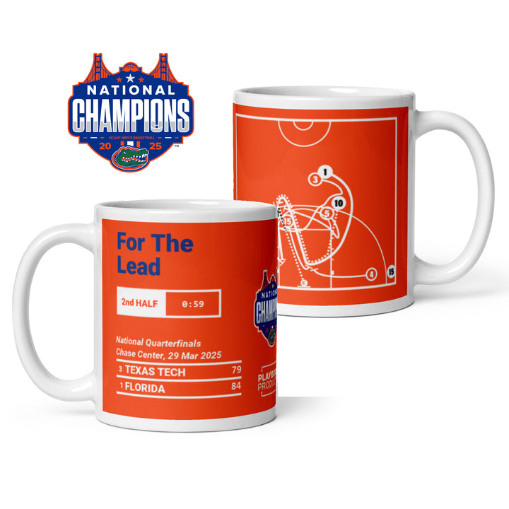 Florida Basketball Greatest Plays Mug: For The Lead (2025)