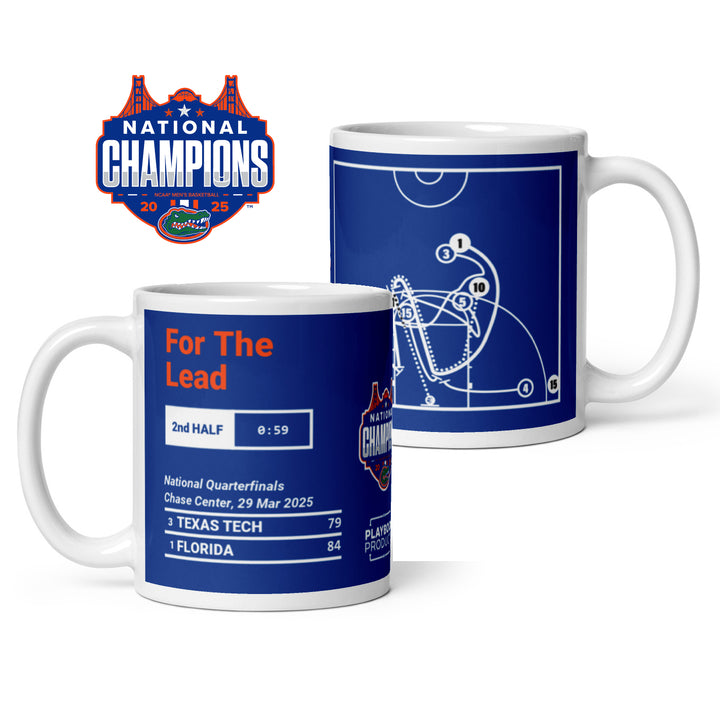 Florida Basketball Greatest Plays Mug: For The Lead (2025)