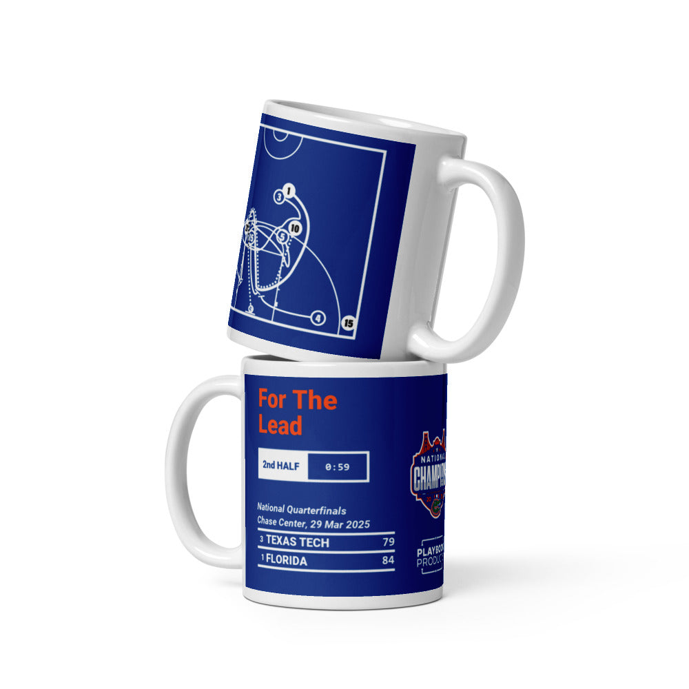 Florida Basketball Greatest Plays Mug: For The Lead (2025)