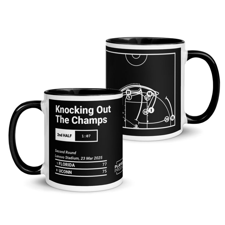 Florida Basketball Greatest Plays Mug: Knocking Out The Champs (2025)