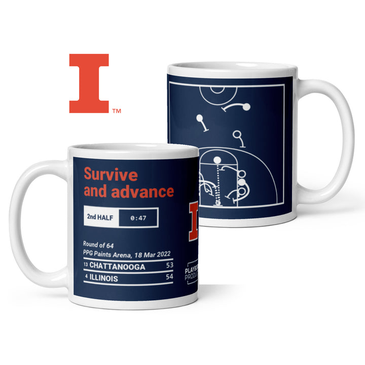 Illinois Basketball Greatest Plays Mug: Survive and advance (2022)