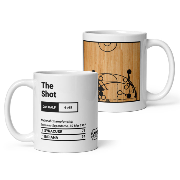 Indiana Basketball Greatest Plays Mug: The Shot (1987)