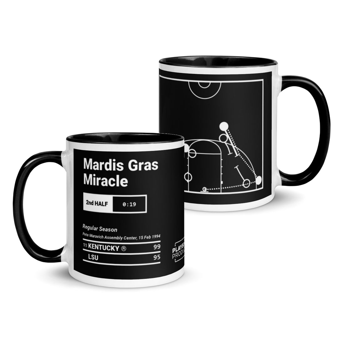 Kentucky Basketball Greatest Plays Mug: Mardis Gras Miracle (1994)