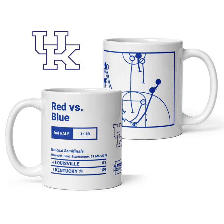 Kentucky Basketball Greatest Plays Mug: Red vs. Blue (2012)