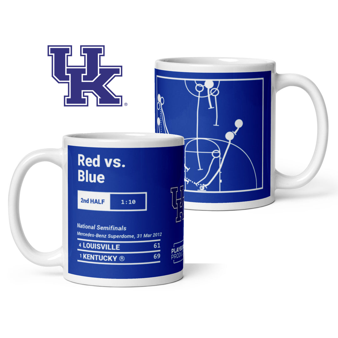 Kentucky Basketball Greatest Plays Mug: Red vs. Blue (2012)