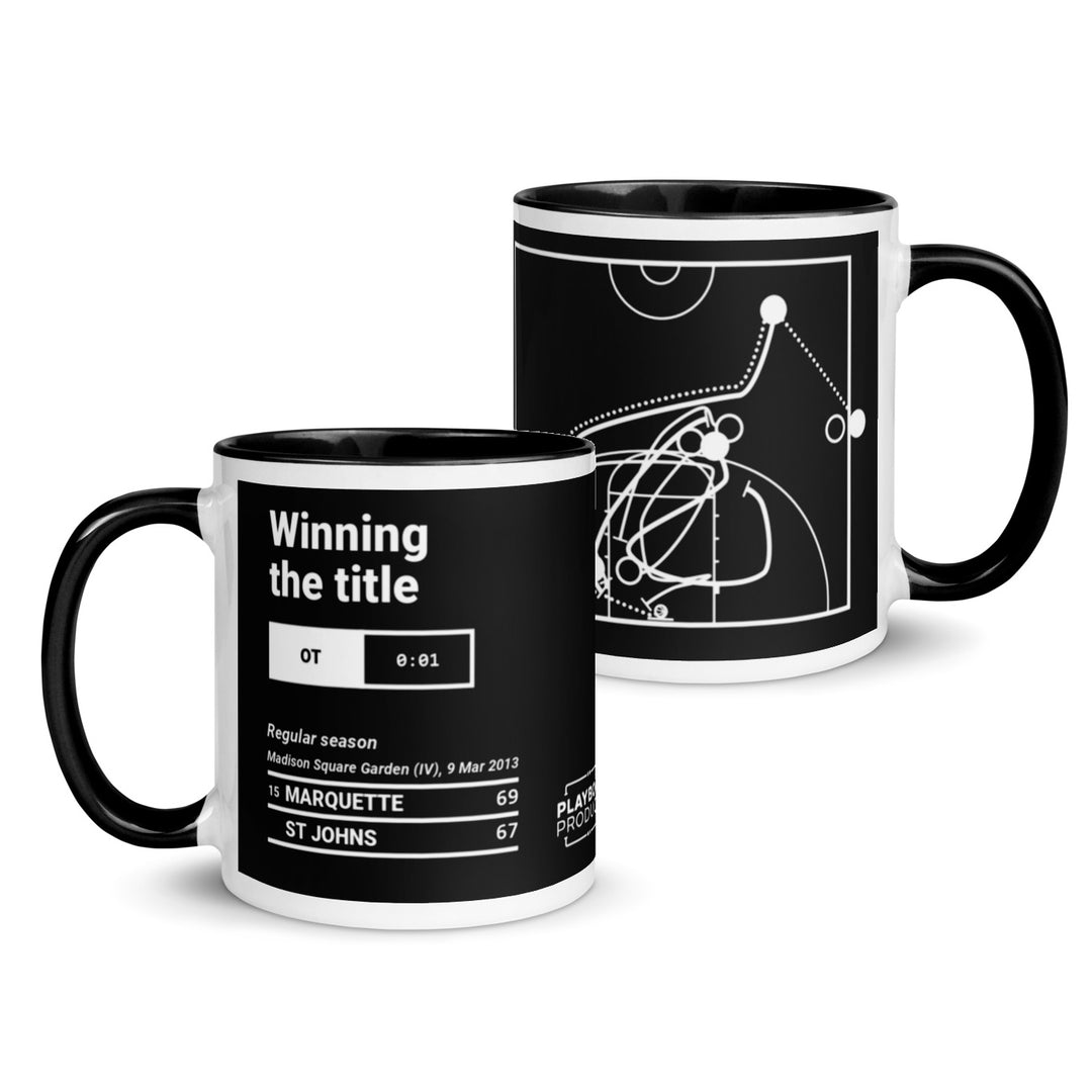 Marquette Basketball Greatest Plays Mug: Winning the title (2013)