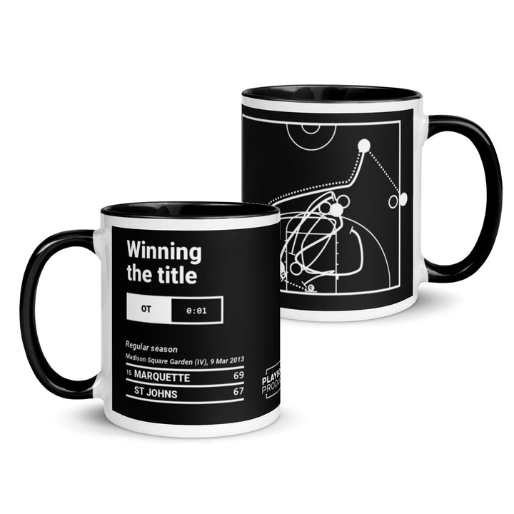 Marquette Basketball Greatest Plays Mug: Winning the title (2013)