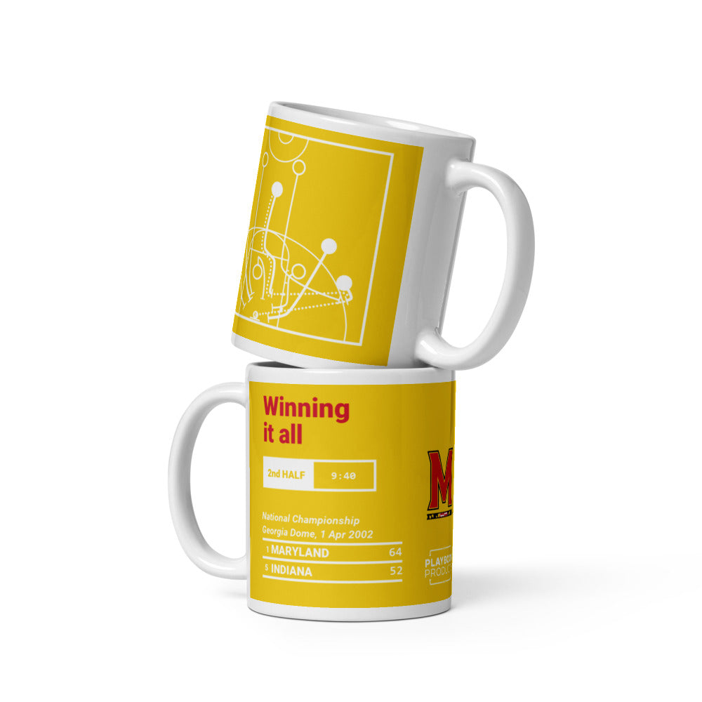 Maryland Basketball Greatest Plays Mug: Winning it all (2002)