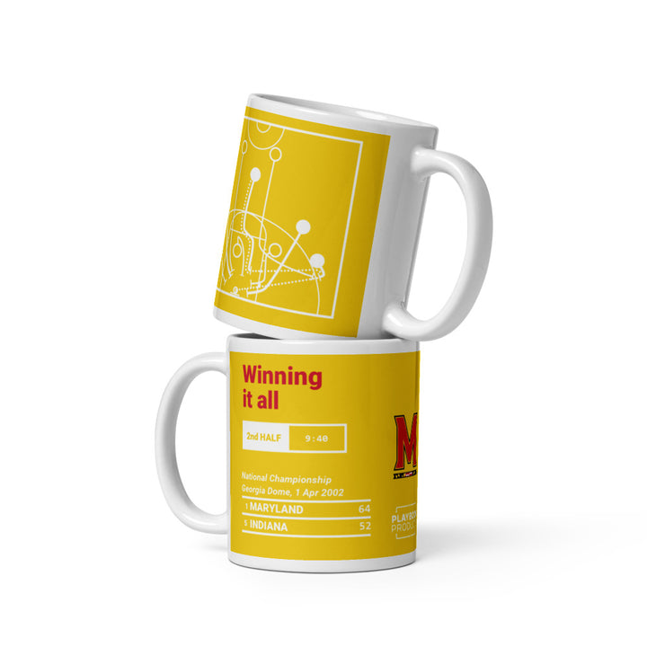 Maryland Basketball Greatest Plays Mug: Winning it all (2002)