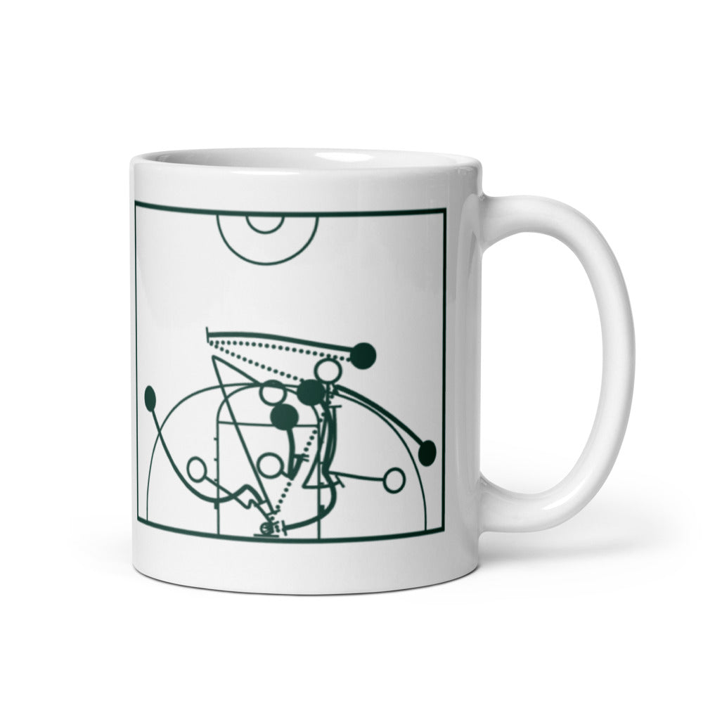 Michigan State Basketball Greatest Plays Mug: Second championship (2000)