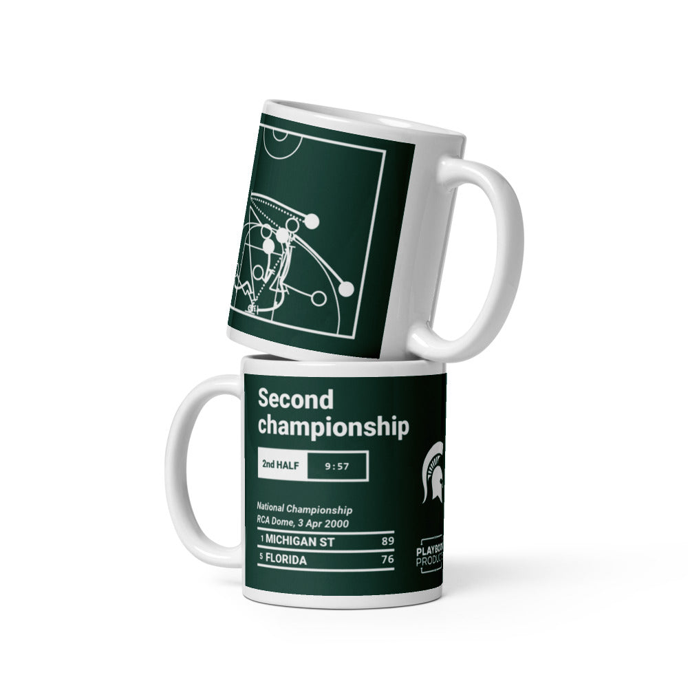 Michigan State Basketball Greatest Plays Mug: Second championship (2000)