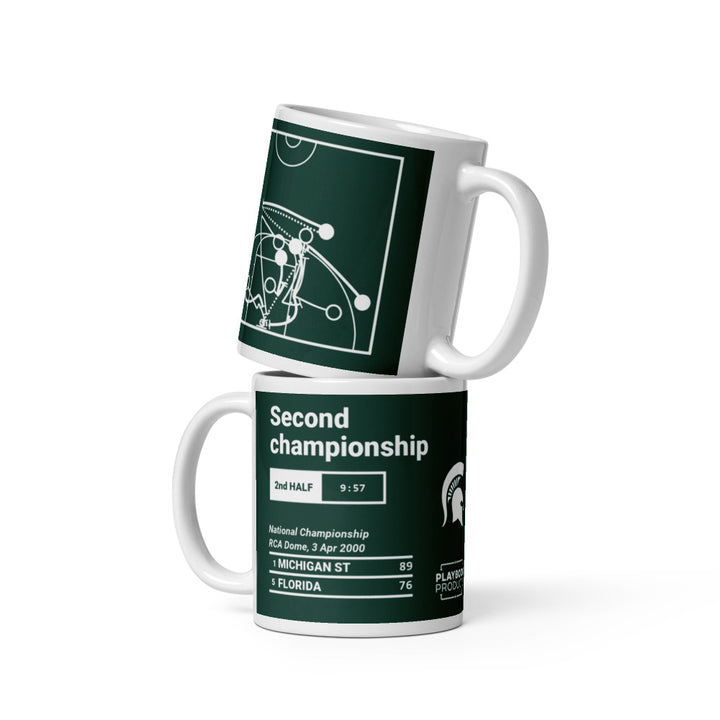 Michigan State Basketball Greatest Plays Mug: Second championship (2000)