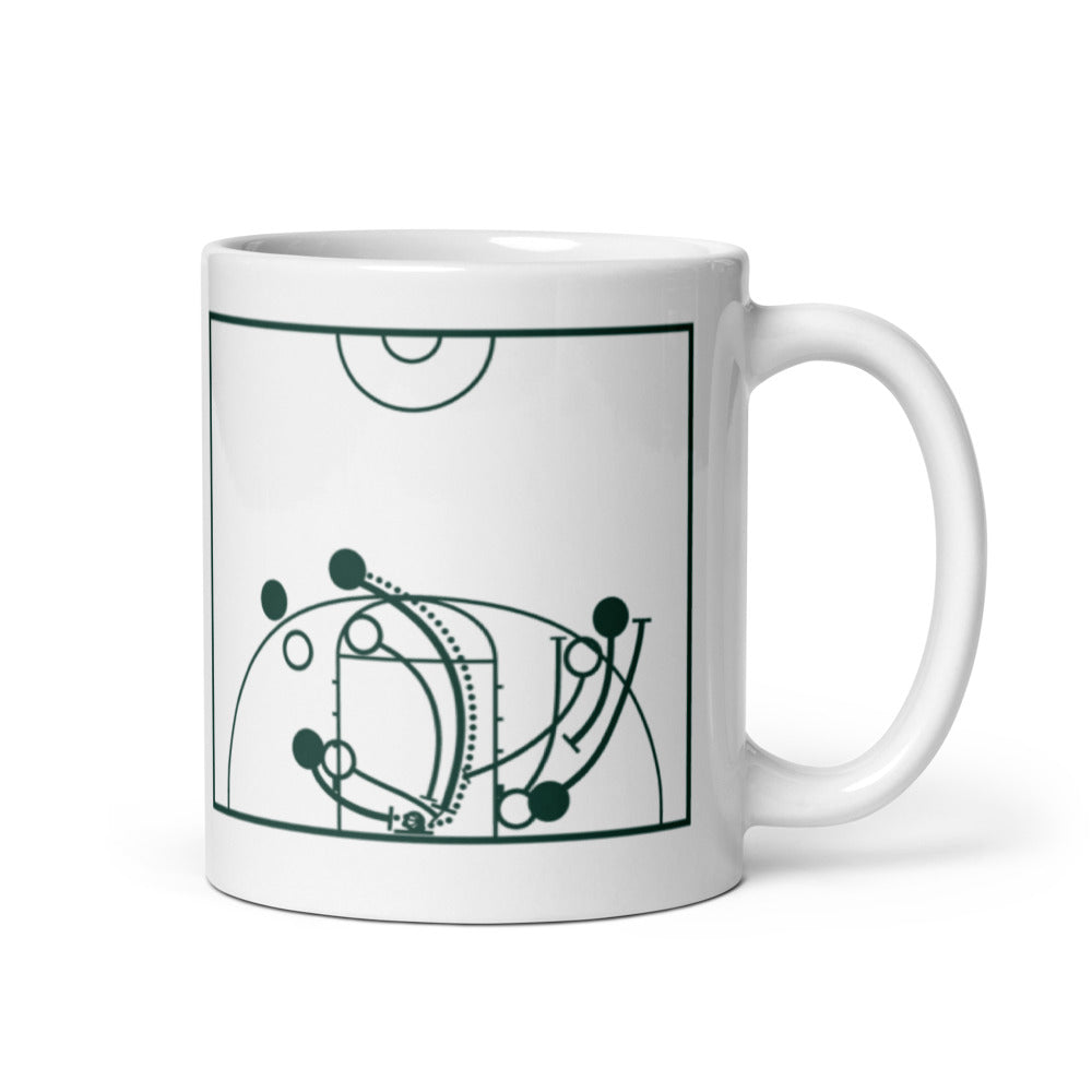 Michigan State Basketball Greatest Plays Mug: The OT Putback (2005)