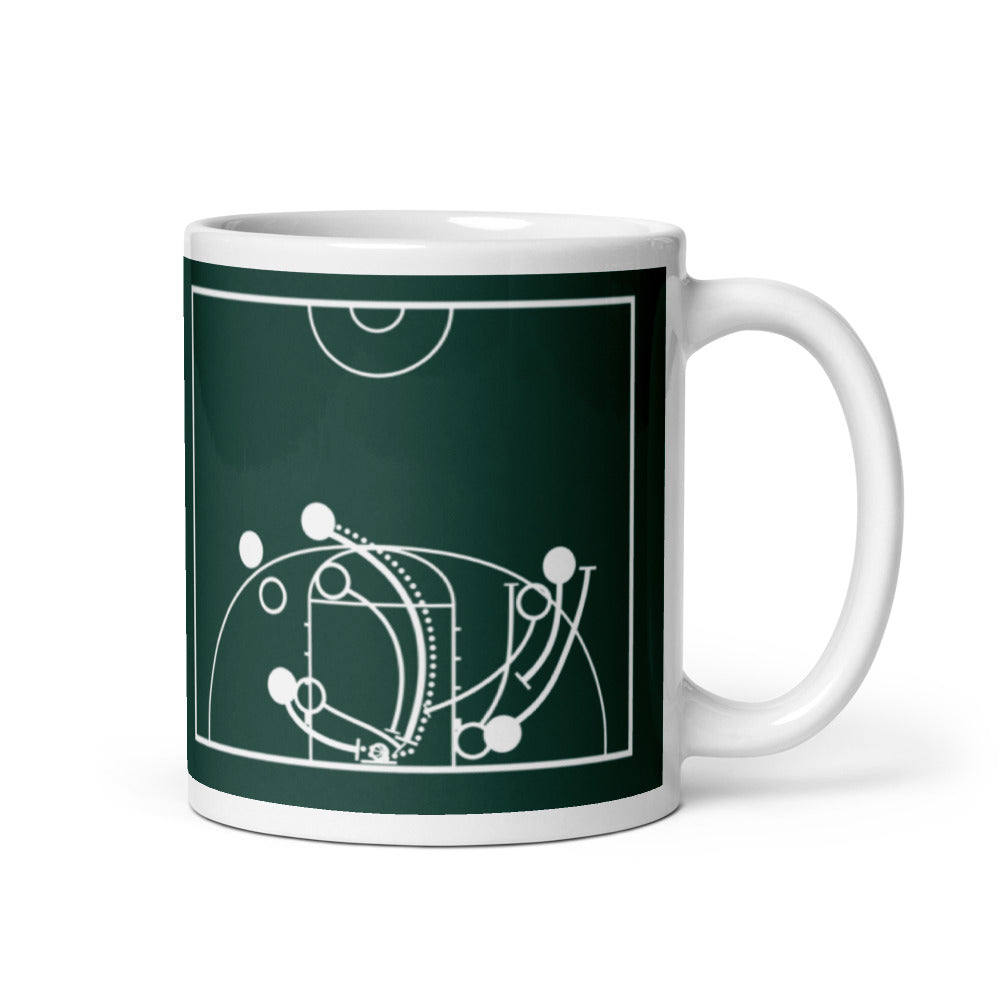 Michigan State Basketball Greatest Plays Mug: The OT Putback (2005)