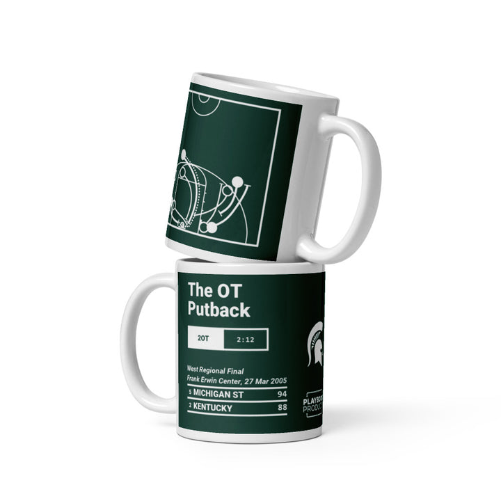 Michigan State Basketball Greatest Plays Mug: The OT Putback (2005)