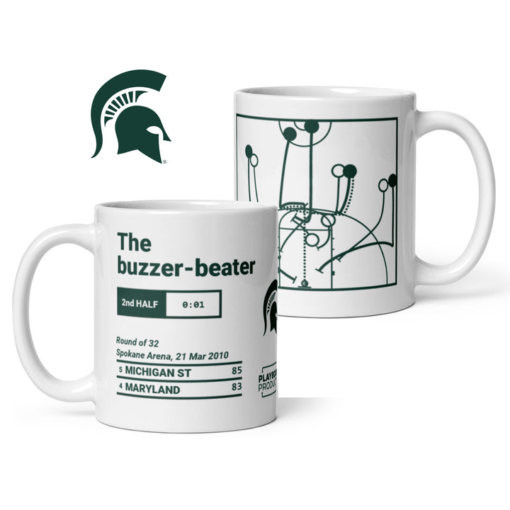 Michigan State Basketball Greatest Plays Mug: The buzzer-beater (2010)