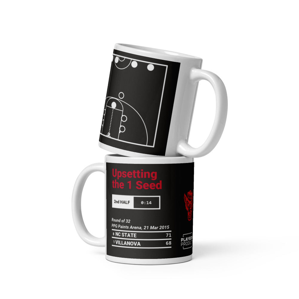 NC State Basketball Greatest Plays Mug: Upsetting the 1 Seed (2015)