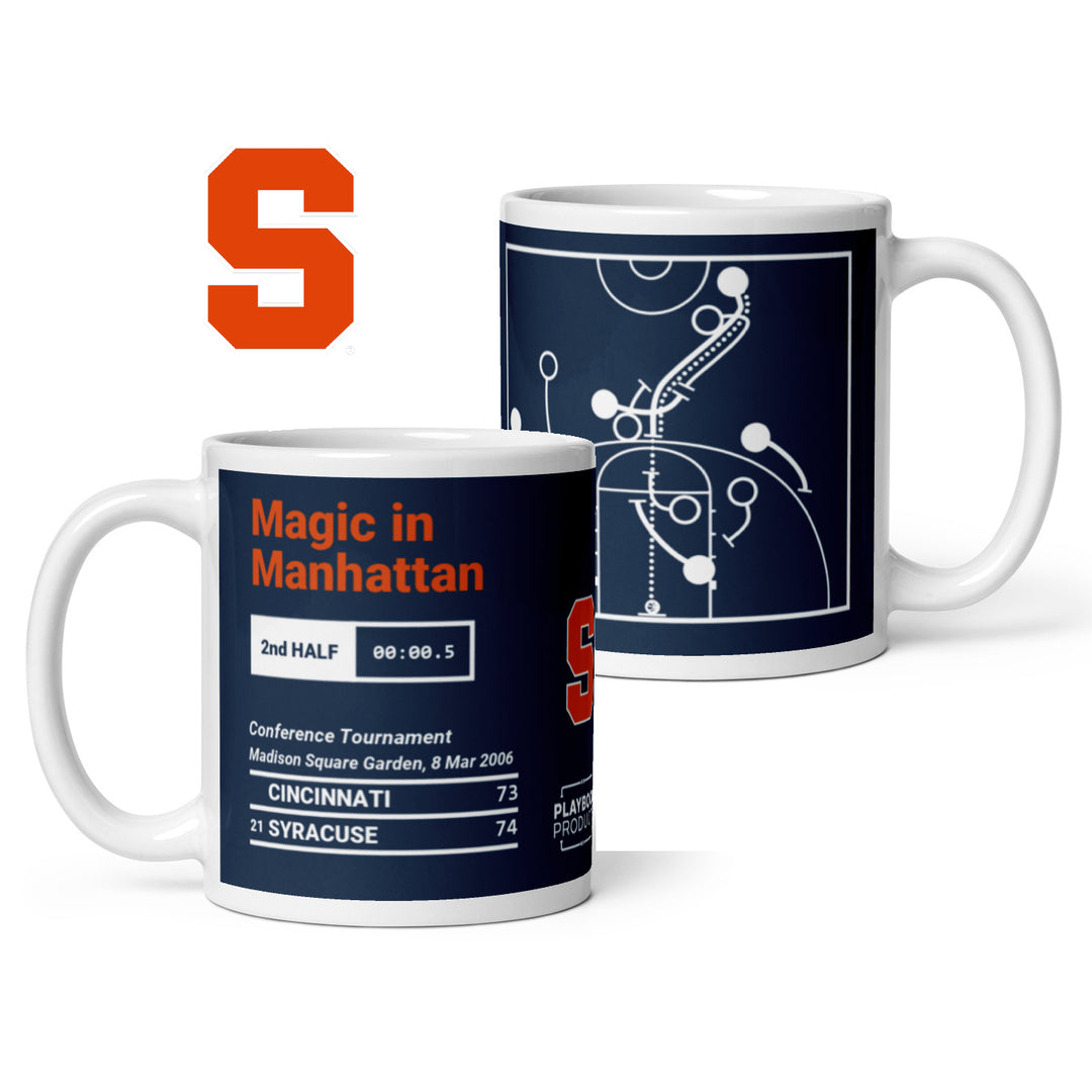 Syracuse Basketball Greatest Plays Mug: Magic in Manhattan (2006)