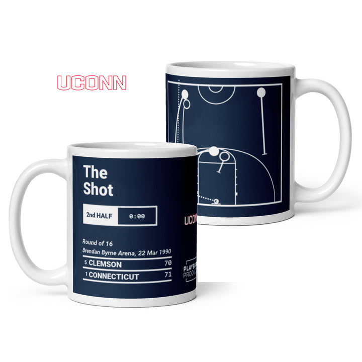 UCONN Basketball Greatest Plays Mug: The Shot (1990)