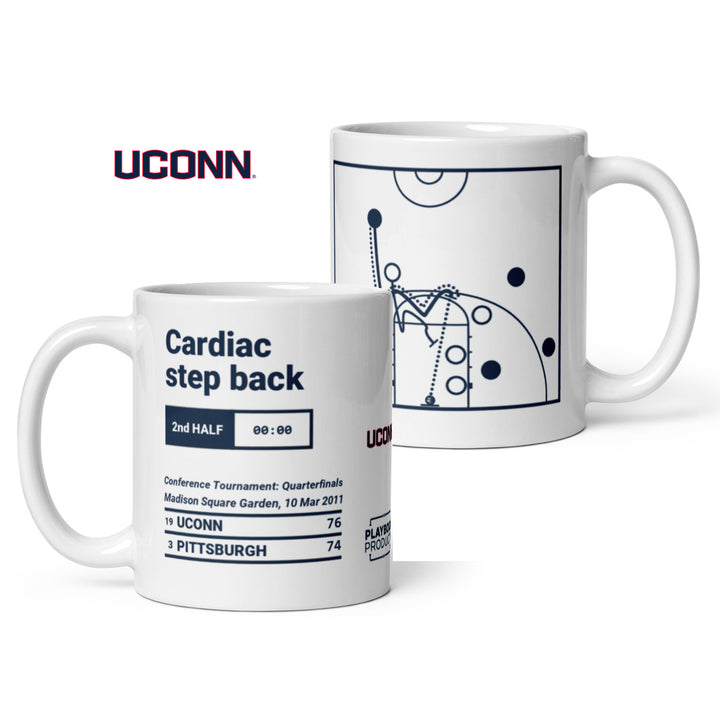 UCONN Basketball Greatest Plays Mug: Cardiac step back (2011)