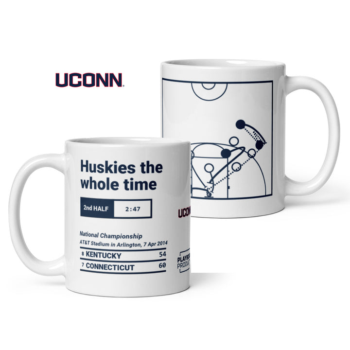 UCONN Basketball Greatest Plays Mug: Huskies the whole time (2014)