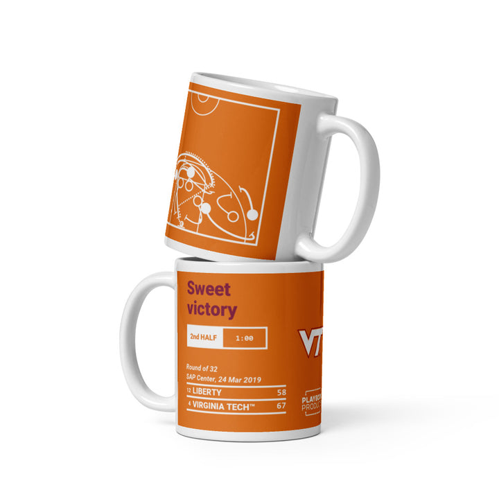 Virginia Tech Basketball Greatest Plays Mug: Sweet victory (2019)