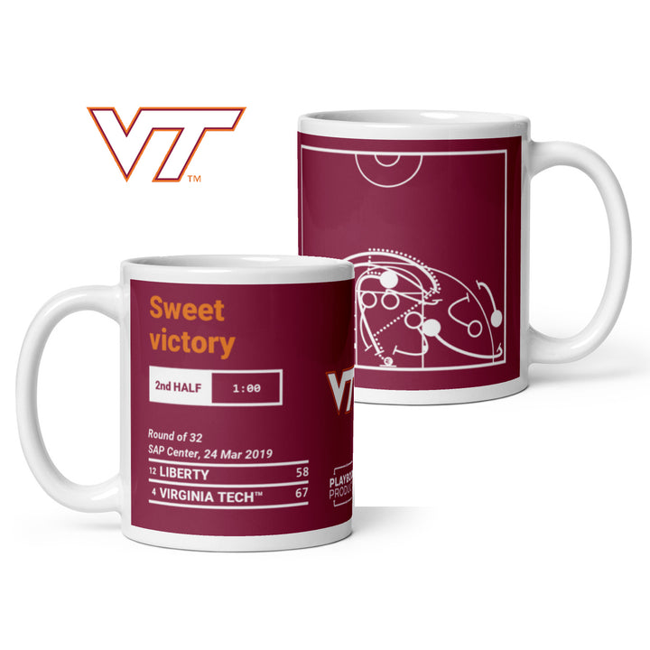 Virginia Tech Basketball Greatest Plays Mug: Sweet victory (2019)