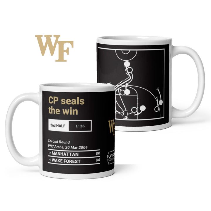 Wake Forest Basketball Greatest Plays Mug: CP seals the win (2004)