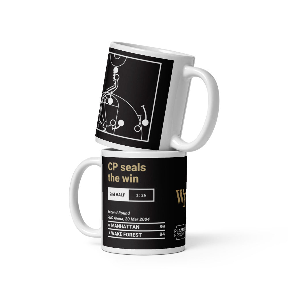 Wake Forest Basketball Greatest Plays Mug: CP seals the win (2004)