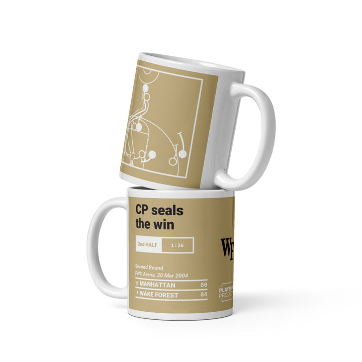 Wake Forest Basketball Greatest Plays Mug: CP seals the win (2004)
