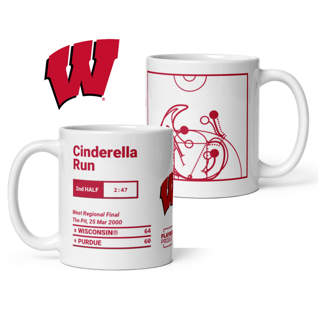 Wisconsin Basketball Greatest Plays Mug: Cinderella Run (2000)