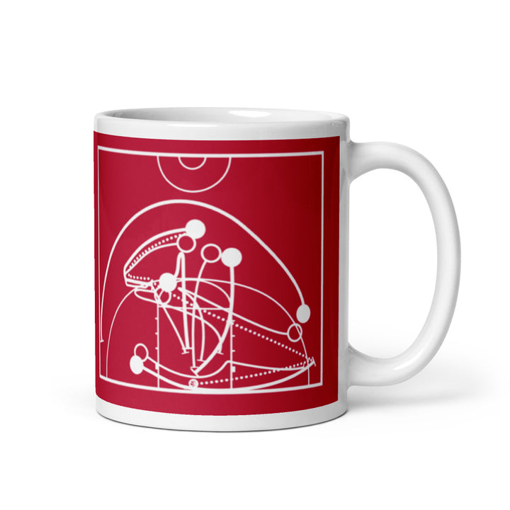 Wisconsin Basketball Greatest Plays Mug: The buzzer beater (2003)