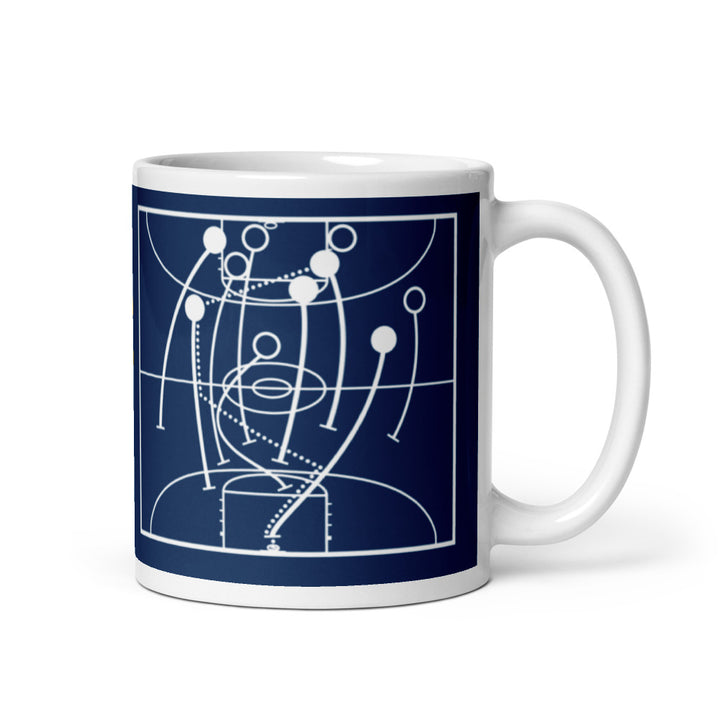 West Virginia Basketball Greatest Plays Mug: Beating #1 (1983)