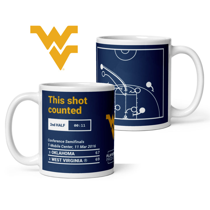 West Virginia Basketball Greatest Plays Mug: This shot counted (2016)