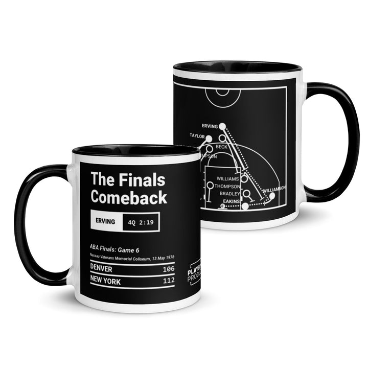 Brooklyn Nets Greatest Plays Mug: The Finals Comeback (1976)
