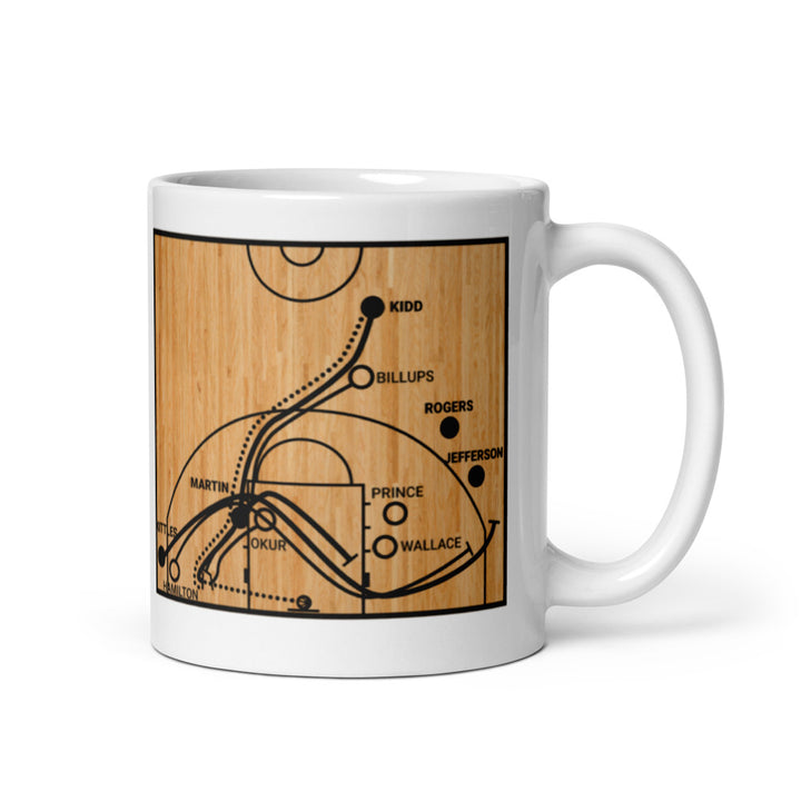 Brooklyn Nets Greatest Plays Mug: Consecutive Conf. Champs (2003)