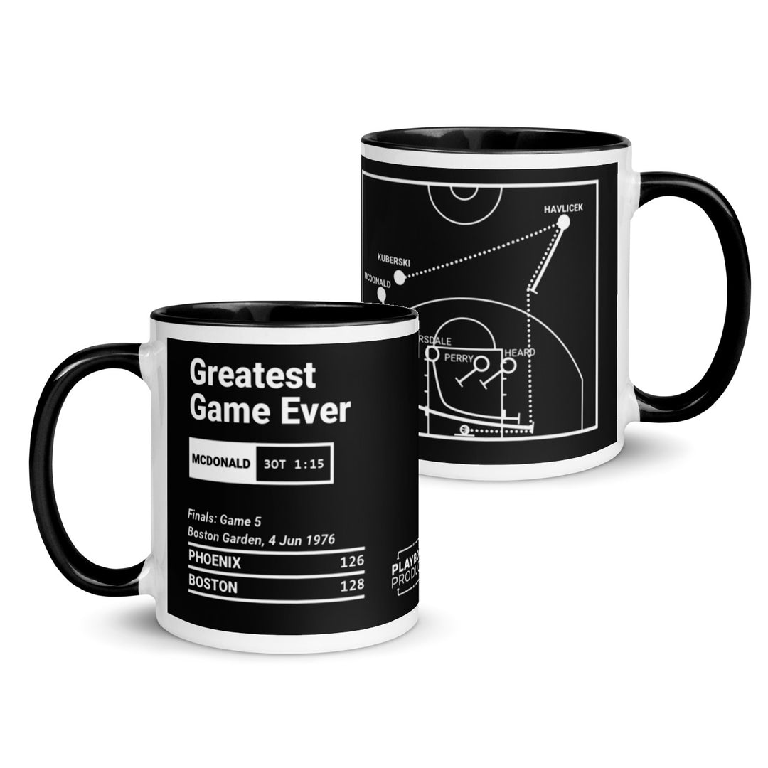 Boston Celtics Greatest Plays Mug: Greatest Game Ever (1976)