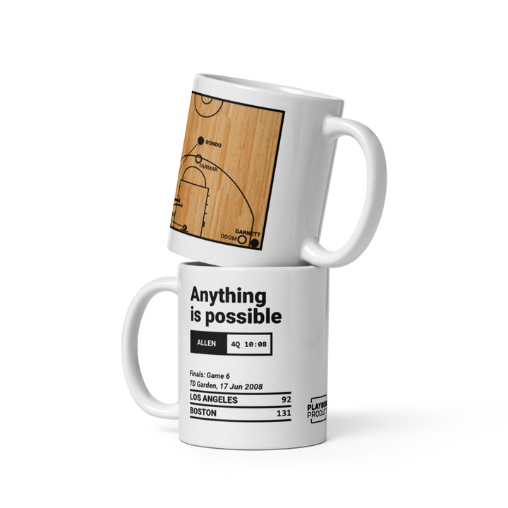 Boston Celtics Greatest Plays Mug: Anything is possible (2008)