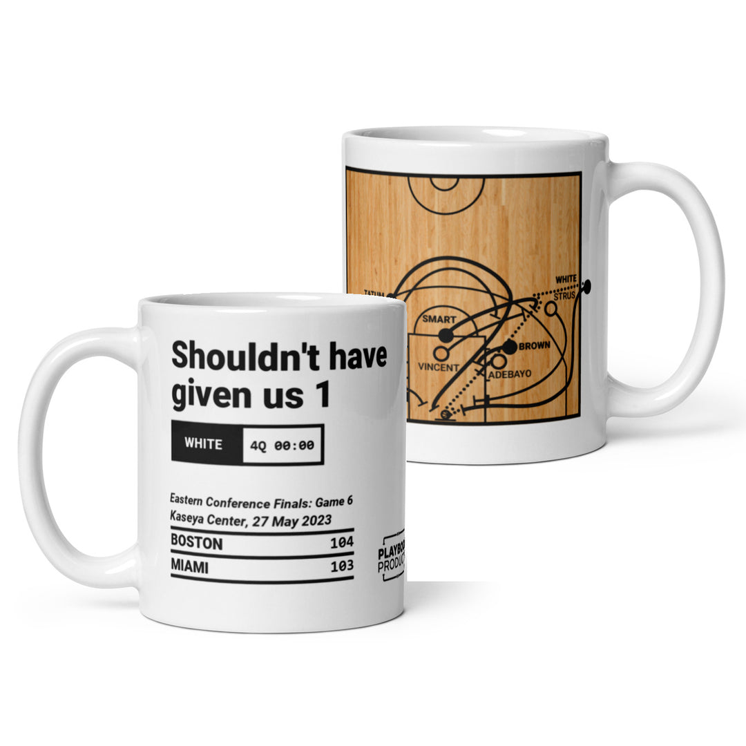 Boston Celtics Greatest Plays Mug: Shouldn't have given us 1 (2023)