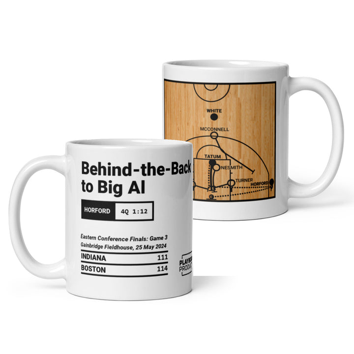 Boston Celtics Greatest Plays Mug: Behind-the-Back to Big Al (2024)