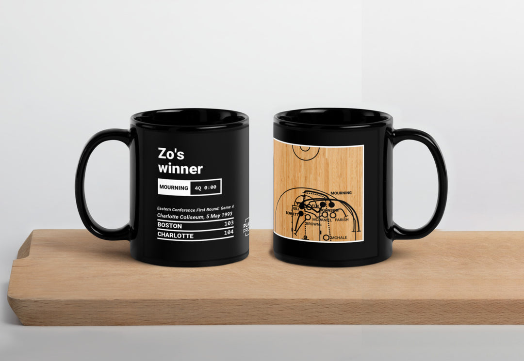 Charlotte Hornets Greatest Plays Mug: Zo's winner (1993)