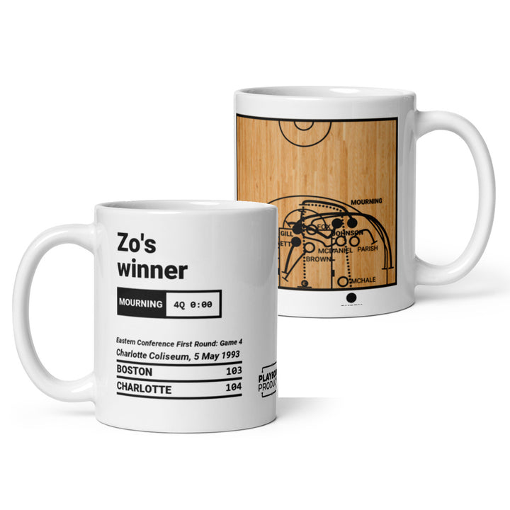 Charlotte Hornets Greatest Plays Mug: Zo's winner (1993)